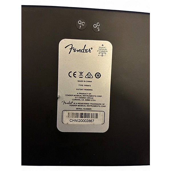Used Fender DUAL PUGILIST Effect Pedal