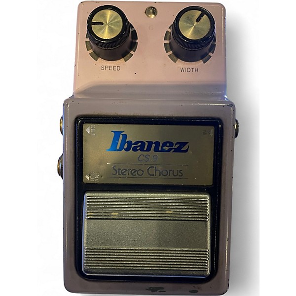 Used Ibanez CS9 Stereo Chorus Effect Pedal
