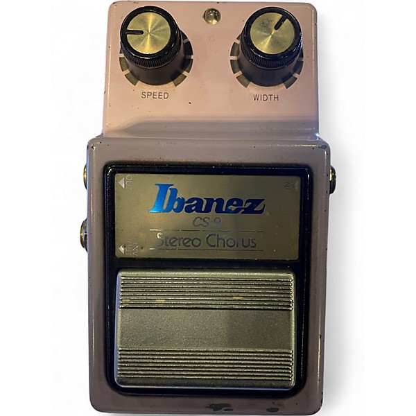 Used Ibanez CS9 Stereo Chorus Effect Pedal
