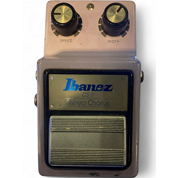 Used Ibanez CS9 Stereo Chorus Effect Pedal
