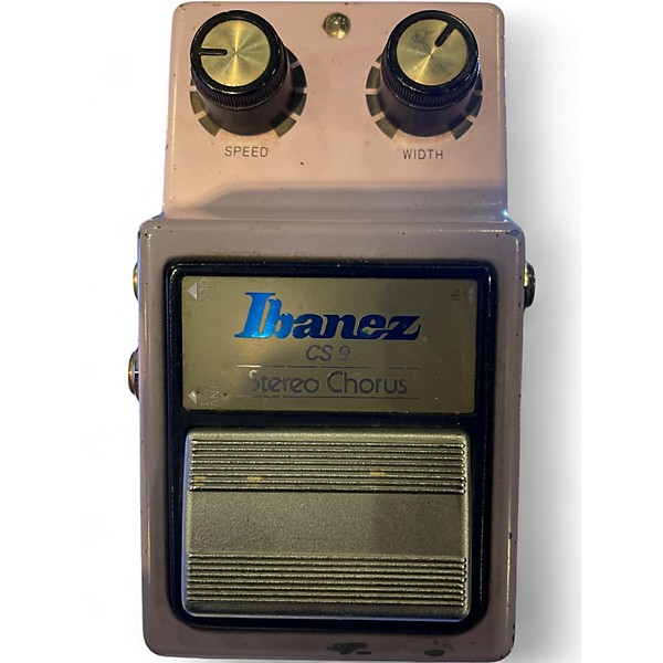 Used Ibanez CS9 Stereo Chorus Effect Pedal