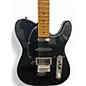 Used Fender MODERN PLAYER TELECASTER Trans Black Solid Body Electric Guitar