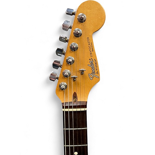 Used 1991 Fender American Standard Stratocaster Sunburst Solid Body Electric Guitar