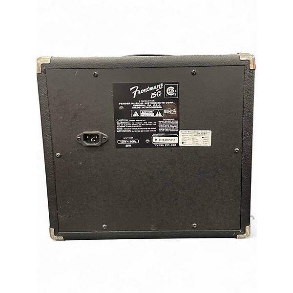 Used Fender Frontman 15G 15W Guitar Combo Amp