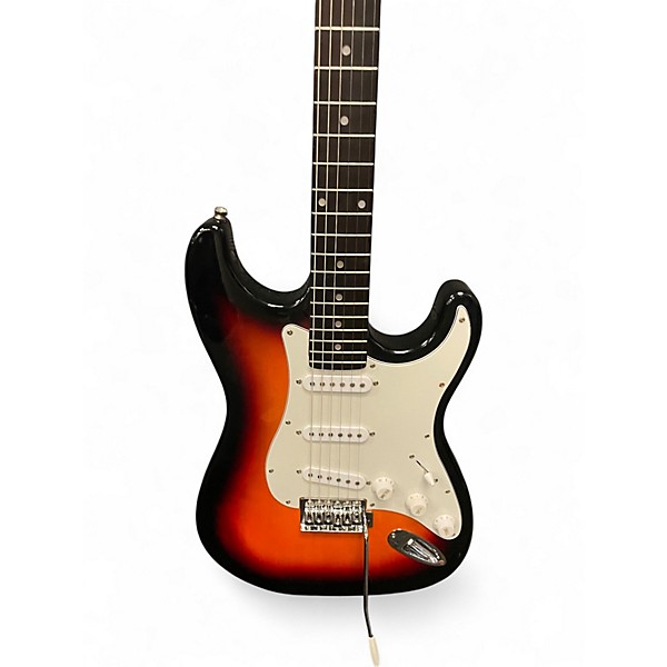 Used ION Strat Style 2 Color Sunburst Solid Body Electric Guitar