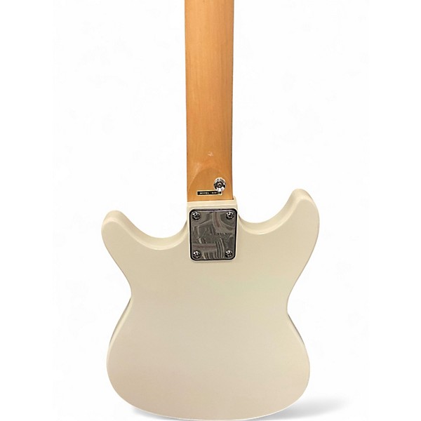 Used Harmony 02813 Alpine White Solid Body Electric Guitar