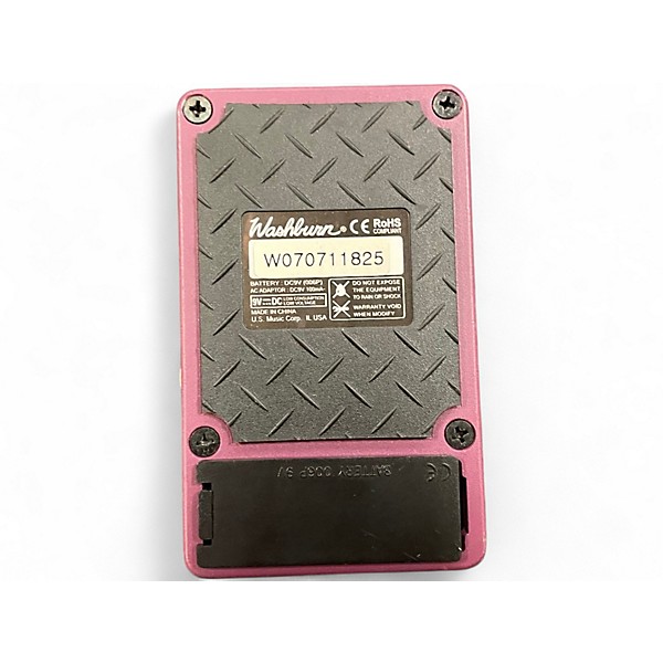 Used Washburn SOLOIST DISTORTION Effect Pedal