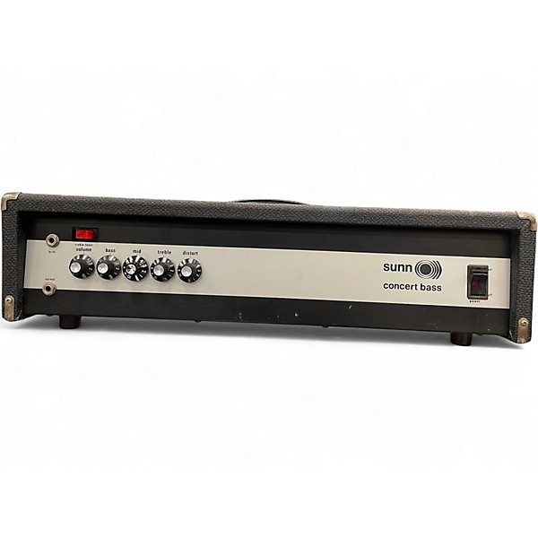 Used 1970s Sunn Concert Bass Bass Amp Head