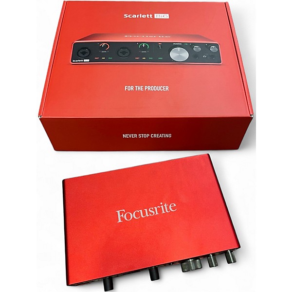 Used Focusrite Scarlett 8i6 Gen 3 Audio Interface