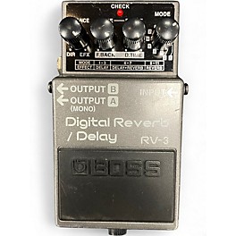 Used BOSS RV3 Digital Reverb Delay Effect Pedal