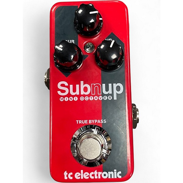 Used TC Electronic Sub N Up Mini Octaver Effect Pedal