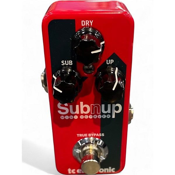 Used TC Electronic Sub N Up Mini Octaver Effect Pedal