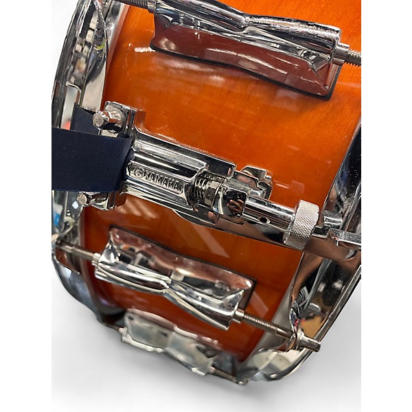 Used Yamaha 5.5X14 Stage Custom Snare Orange Drum