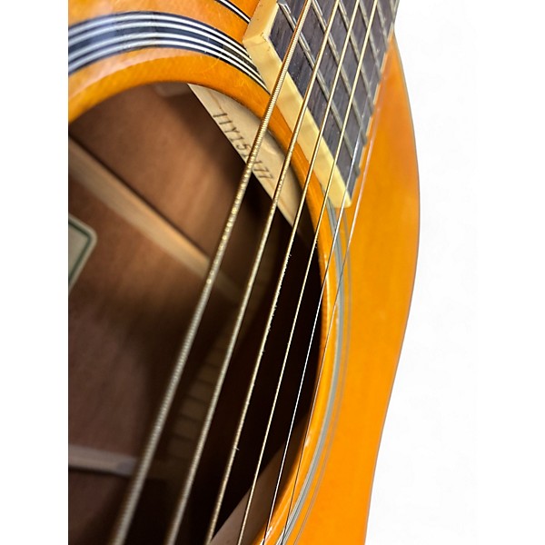 Used Yamaha TRANSACOUSTIC DREADNOUGHT Natural Acoustic Electric Guitar