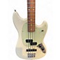 Used Fender Mustang Bass Olympic White Electric Bass Guitar