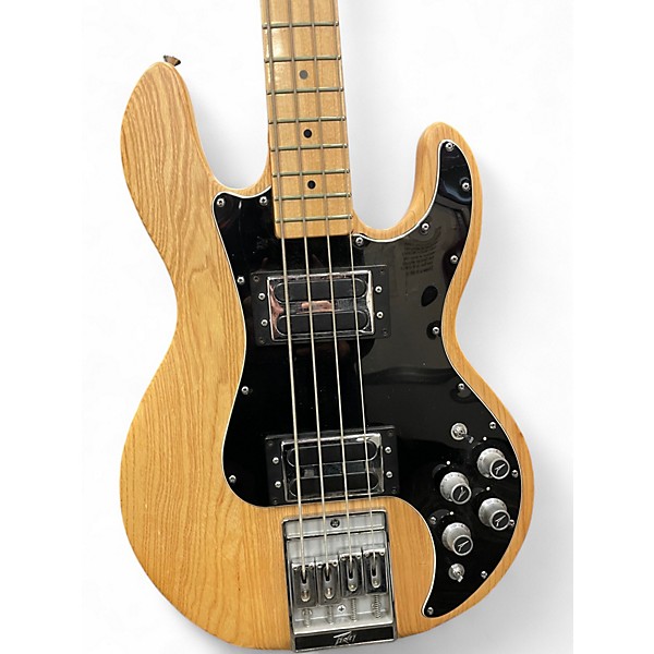 Vintage 1981 Peavey T40 Natural Electric Bass Guitar