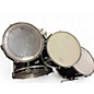 Vintage 1980s Ludwig 4 Piece ROCKER Black Drum Kit
