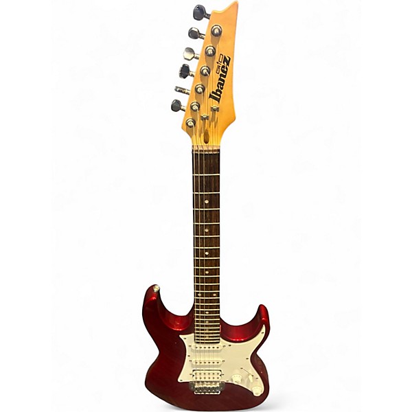 Used Ibanez GRX40 Red Solid Body Electric Guitar