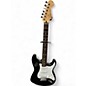Used 1996 Fender Standard Stratocaster Black and White Solid Body Electric Guitar thumbnail