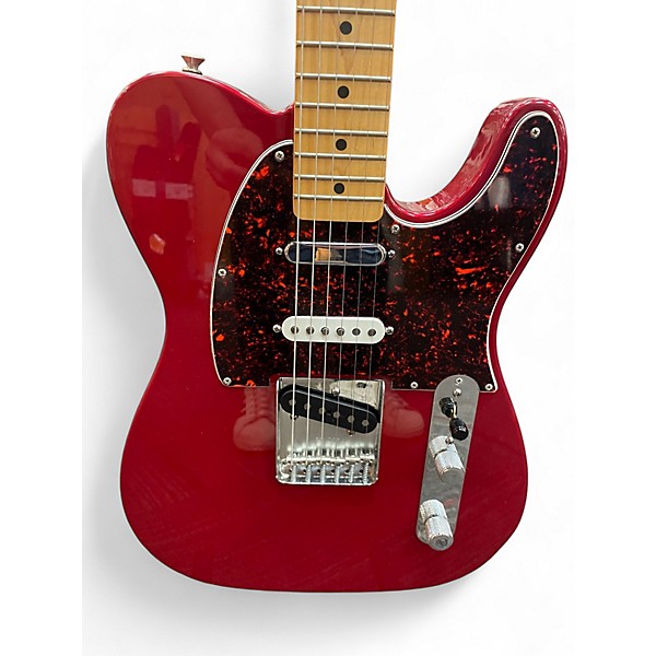 Used 1998 Fender Deluxe Nashville Telecaster Candy Apple Red Solid Body Electric Guitar