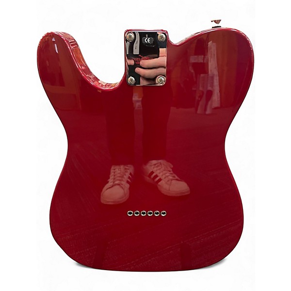 Used 1998 Fender Deluxe Nashville Telecaster Candy Apple Red Solid Body Electric Guitar