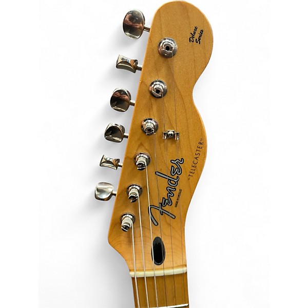 Used 1998 Fender Deluxe Nashville Telecaster Candy Apple Red Solid Body Electric Guitar