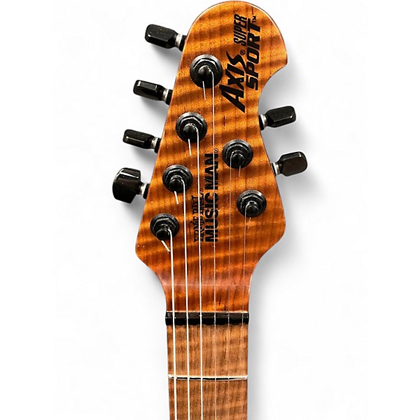 Used Ernie Ball Music Man Axis Super Sport HH charcoal cloud satin Charcoal Solid Body Electric Guitar