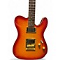 Vintage 1990s Schecter Guitar Research SCHECTER SATURN PT 2 Color Sunburst Solid Body Electric Guitar