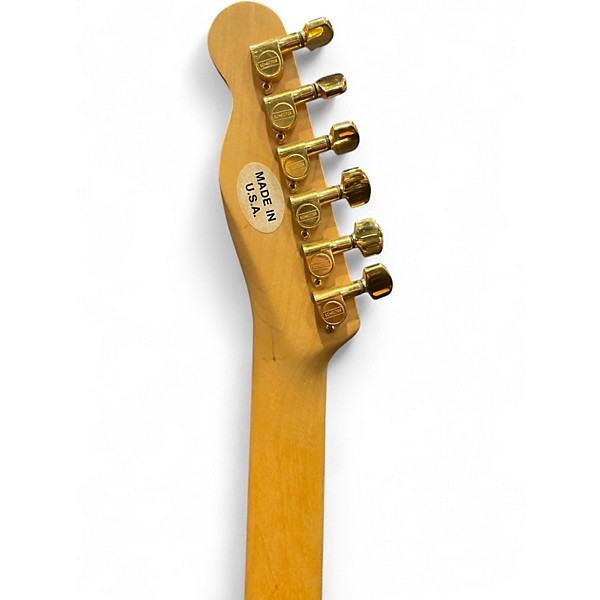 Vintage 1990s Schecter Guitar Research SCHECTER SATURN PT 2 Color Sunburst Solid Body Electric Guitar