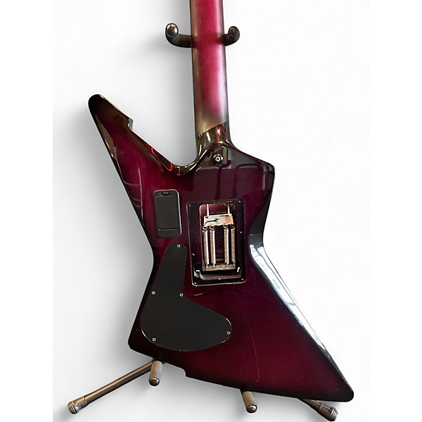 Used Schecter Guitar Research E1 FRS DIAMOND SERIES Trans Purple Solid Body Electric Guitar