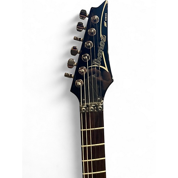 Used Ibanez S420 S Series Black Solid Body Electric Guitar