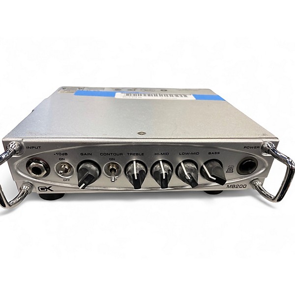 Used Gallien-Krueger MB200 200W Ultralight Bass Amp Head