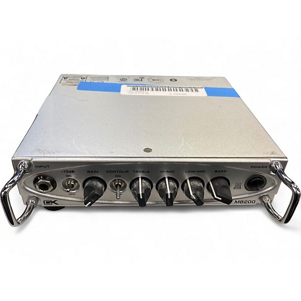 Used Gallien-Krueger MB200 200W Ultralight Bass Amp Head