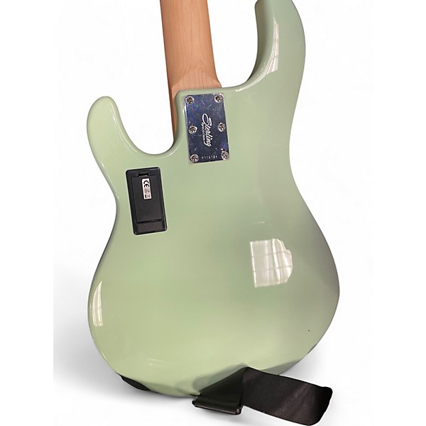 Used Sterling by Music Man StingRay5 Mint Green Electric Bass Guitar