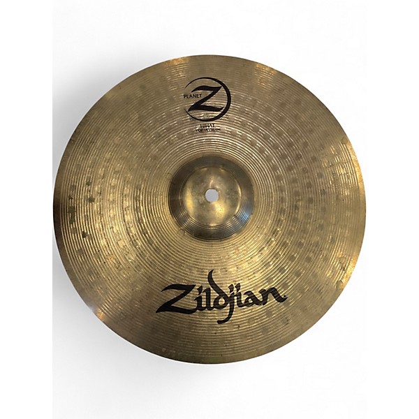 Used Zildjian 14in Planet Z Hi-Hat Bottom 14" Cymbal