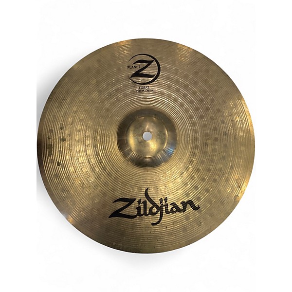 Used Zildjian 14in Planet Z Hi-Hat Bottom 14" Cymbal