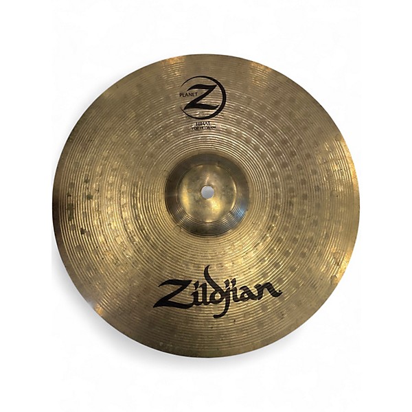 Used Zildjian 14in Planet Z Hi-Hat Bottom 14" Cymbal