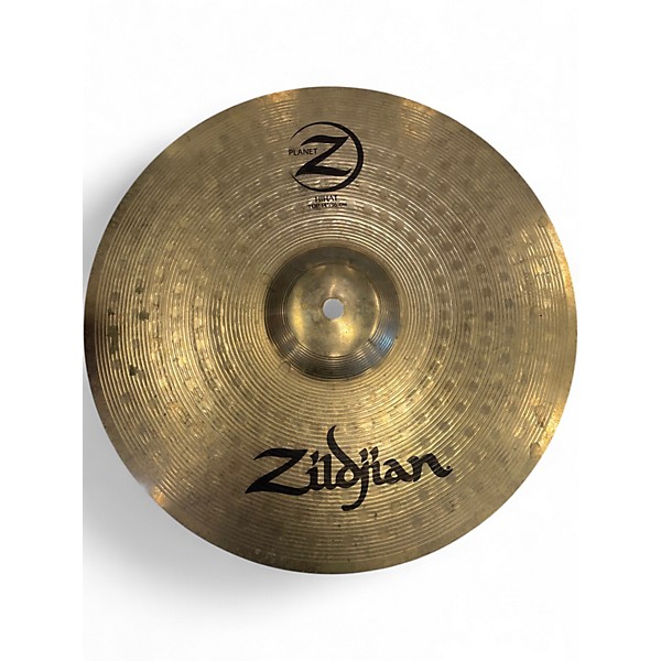 Used Zildjian 14in Planet Z Hi-Hat Bottom 14" Cymbal