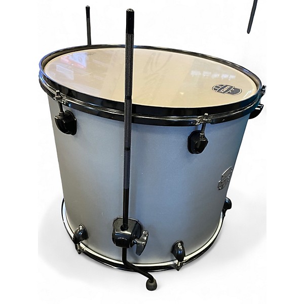 Used Mapex 5 Piece Storm Kit Gray Drum Kit