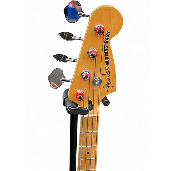 Used Fender player ii mustang pj 3 Color Sunburst Electric Bass Guitar