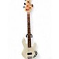Used Ernie Ball Music Man stingray slo special White Electric Bass Guitar thumbnail