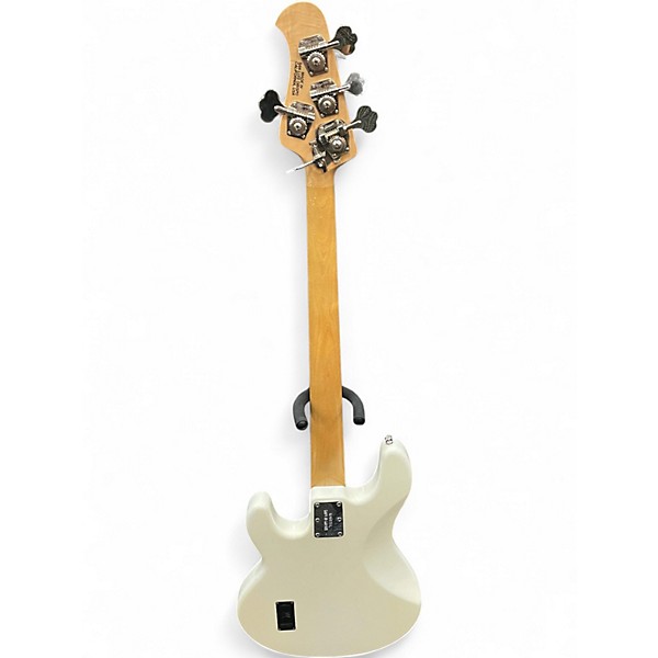 Used Ernie Ball Music Man stingray slo special White Electric Bass Guitar