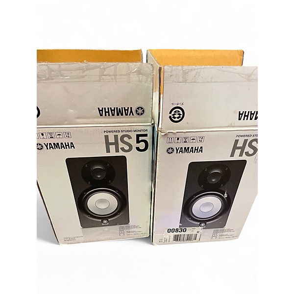 Used Yamaha HS5 Pair Powered Monitor