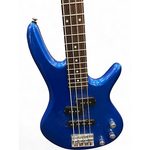 Used Ibanez GSRM20 Mikro Short Scale Blue Electric Bass Guitar