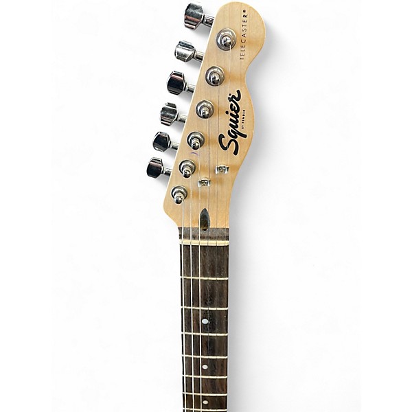 Used Squier Bullet Telecaster Surf Green Solid Body Electric Guitar