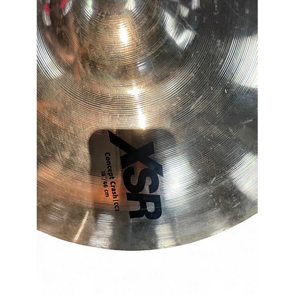 Used SABIAN 18in XSR Concept Crash Cymbal