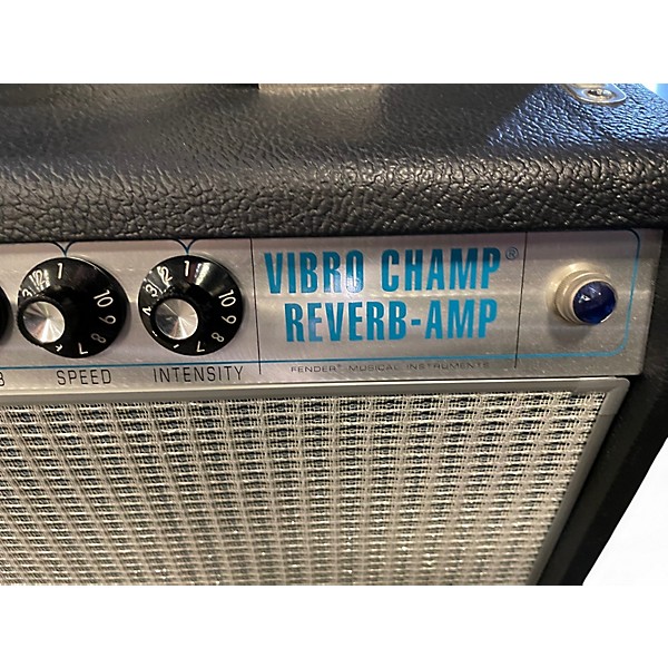 Used Fender 68 custom vibro champ reverb Tube Guitar Combo Amp