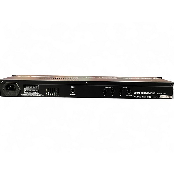 Used Zoom RFX1100 Effects Processor
