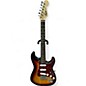 Used Squier STRAT 3 Color Sunburst Solid Body Electric Guitar thumbnail