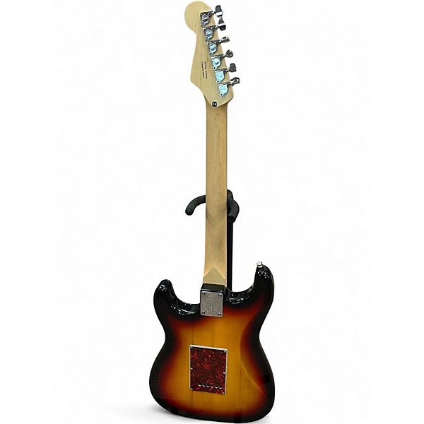 Used Squier STRAT 3 Color Sunburst Solid Body Electric Guitar